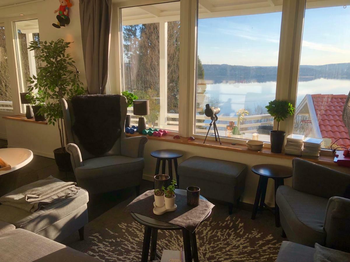Lovely Studio Apartment Seaview & Private Sauna Lerum Dış mekan fotoğraf